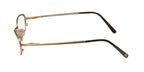 NEW VERA WANG LUXE EPIPHANY I WOMENS/LADIES CAT EYE FULL-RIM TITANIUM GOLD TITANIUM CAT EYE HANDMADE IN ITALY FRAME DEMO LENSES 49-17-130 SPRING HINGES EYEGLASSES/EYE GLASSES