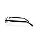 Timberland Men's TB1805-1 Rectangular Prescription Eyeglasses with Case, Black