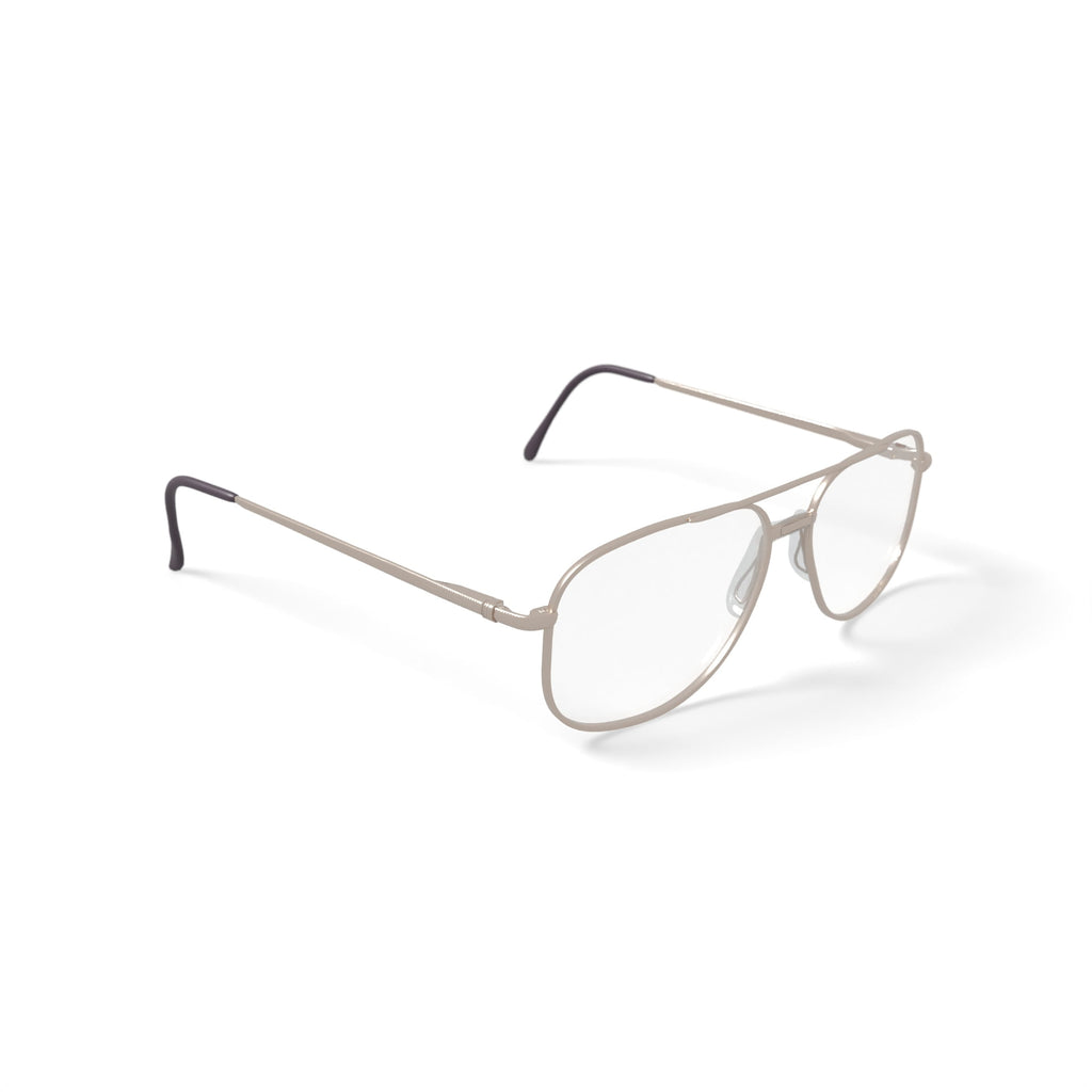 Men's ST178 Square Prescription Eyeglasses with Case, Gold
