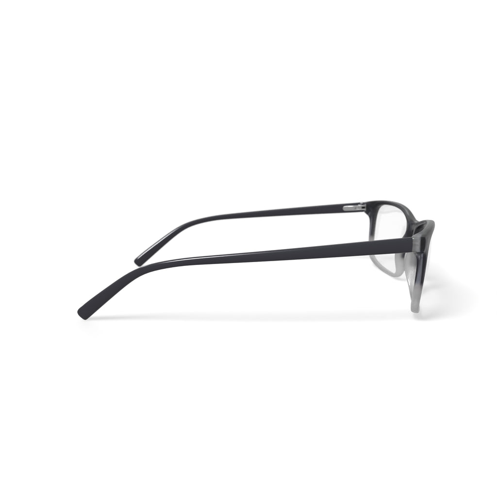 Men's BE26 Boabab Rectangular Prescription Eyeglasses with Case, Black Gold