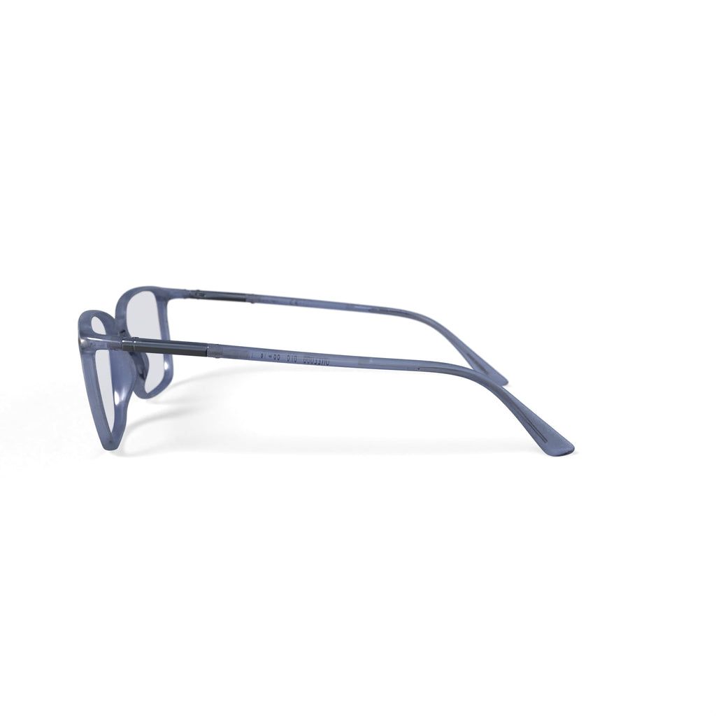 Mens CK22508 Prescription Eyeglasses with Case, Crystal