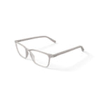 Men's BE118 Hawthorn Square Prescription Eyeglasses with Case, Crystal