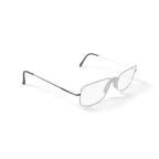 Men's STXL17 Square Prescription Eyeglasses with Case, Gunmetal