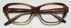 NEW BARTON PERREIRA CORDAY WOMENS/LADIES DESIGNER FULL-RIM BROWN DURABLE POPULAR DESIGN FRAME DEMO LENSES 52-16-140 EYEGLASSES/GLASSES