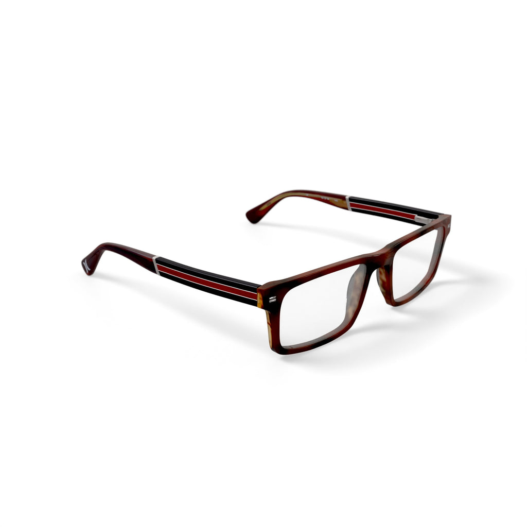 Hurley Men's HMO136 Rio Prescription Eyeglasses with Case, Brown