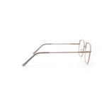 Women's MV027 Jillian Square Prescription Eyeglasses with Case, Gold