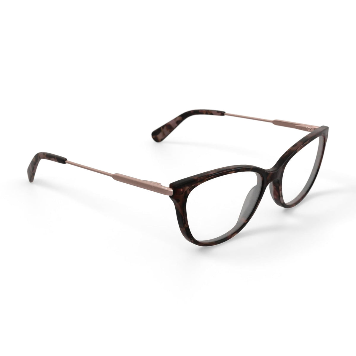 Kenneth Cole Women's KC0839-1 Square Prescription Eyeglasses with Case, Purple Tortoise