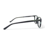 Men's MC005 Nate Square Prescription Eyeglasses with Case, Green Tortoise