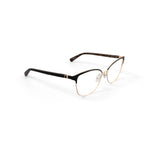Kenneth Cole Women's KC0904-1 Browline Prescription Eyeglasses with Case, Black