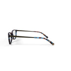 Women's Sweet as Pie Rectangular Prescription Eyeglasses with Case, Blue Tortoise