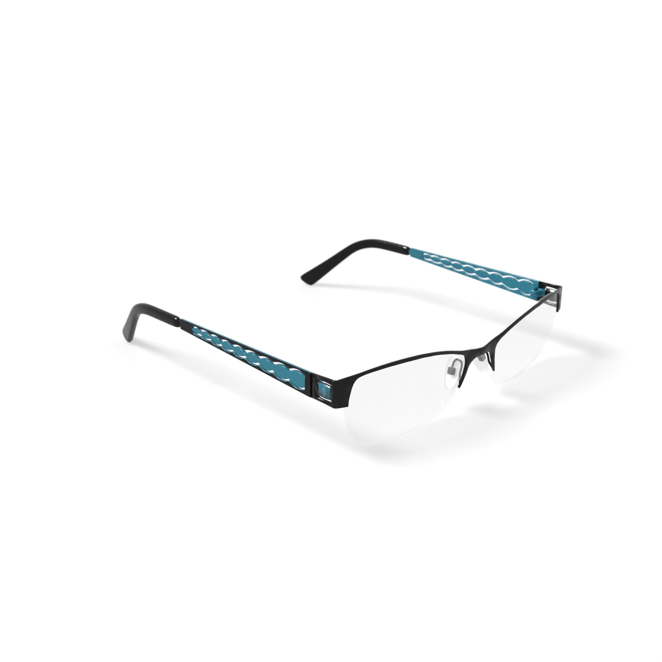 Baby Phat Women's BV247 Rectangular Prescription Eyeglasses with Case, Purple