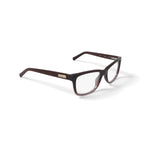 Flower Women's Square Eyeglasses, FLR6005, Lauren, Brown, 52-16-135, with Case