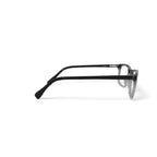 M America Men's Benson Square Prescription Eyeglasses with Case, Black Gradient