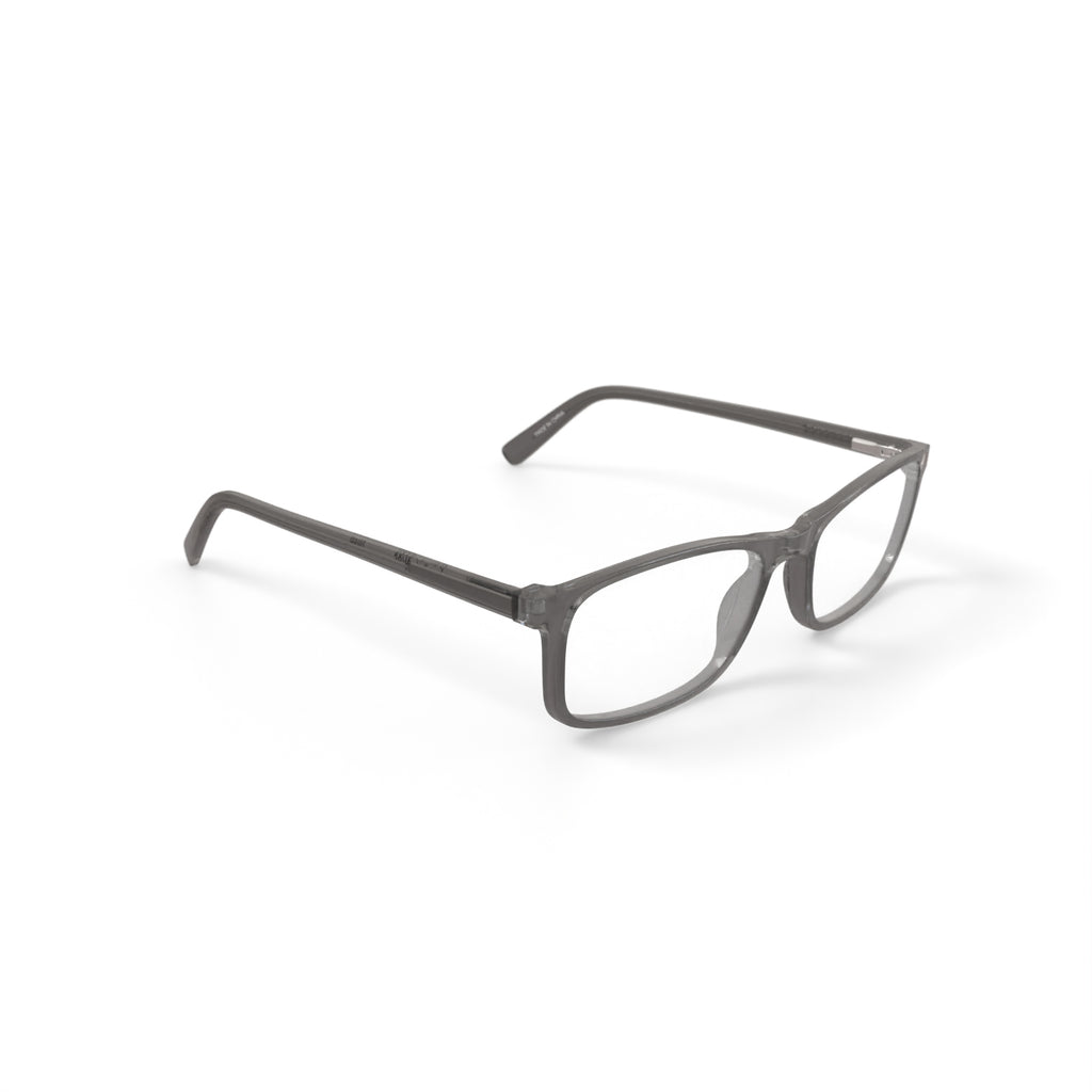 Men's BE27 Rectangular Prescription Eyeglasses with Case, Green