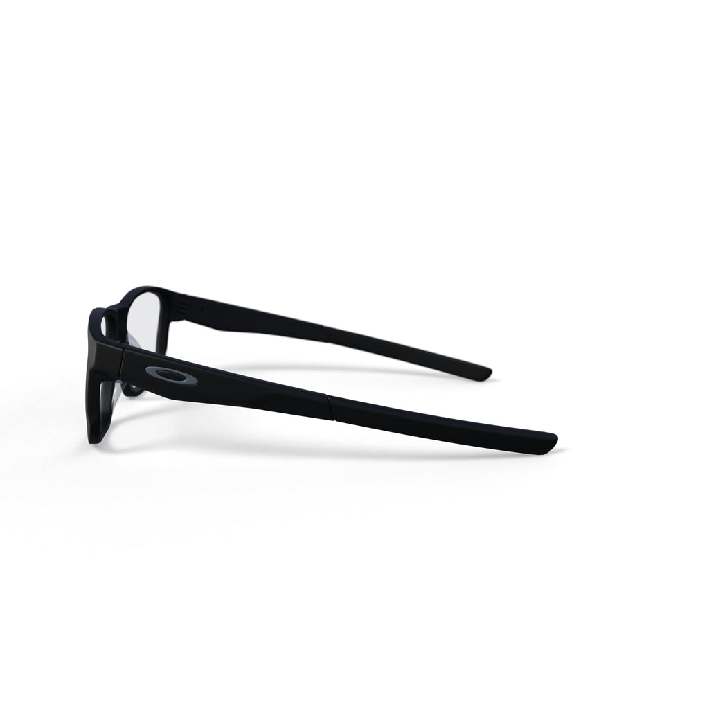Oakley Unisex Size 54 Rectangular Hyperlink Optical Glasses, Satin Black/Demo Lens