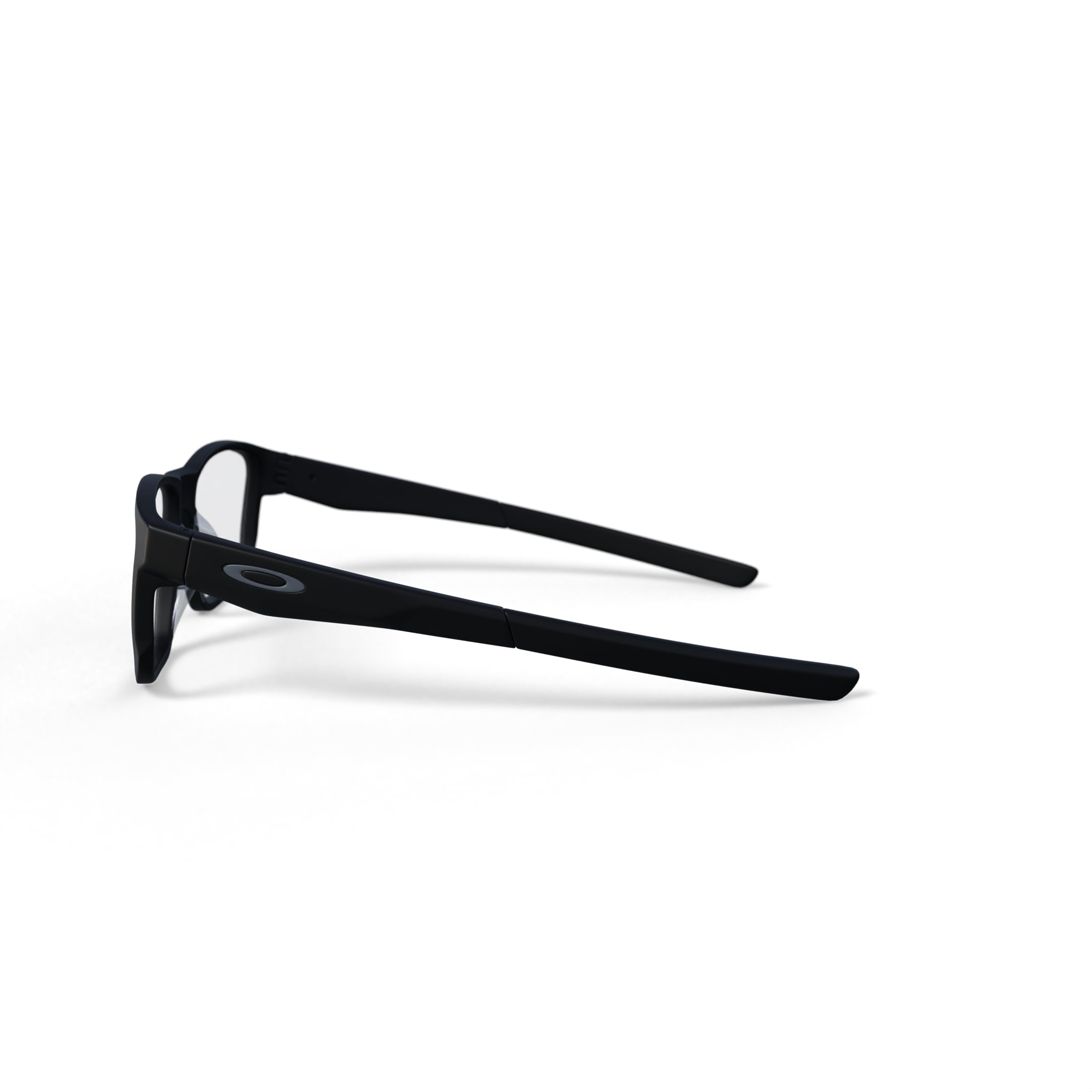 Oakley Unisex Size 54 Rectangular Hyperlink Optical Glasses, Satin Black/Demo Lens