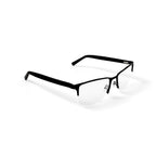 Timberland Men's TB1805-1 Rectangular Prescription Eyeglasses with Case, Black