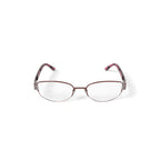 Women's M231 Oval Prescription Eyeglasses with Case, Cognac