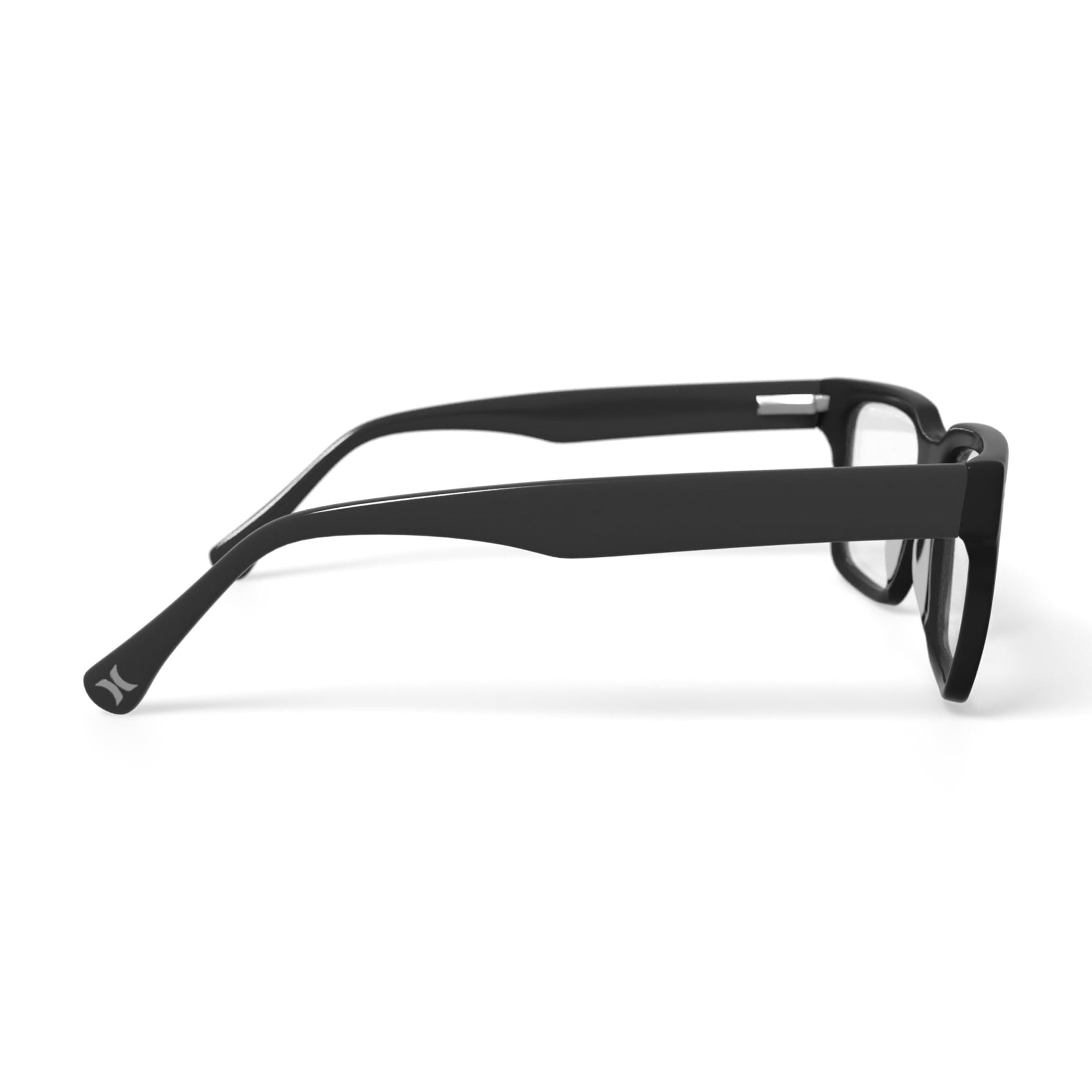 Hurley Men's HMO104 High Tide Prescription Eyeglasses with Case, Matte Black