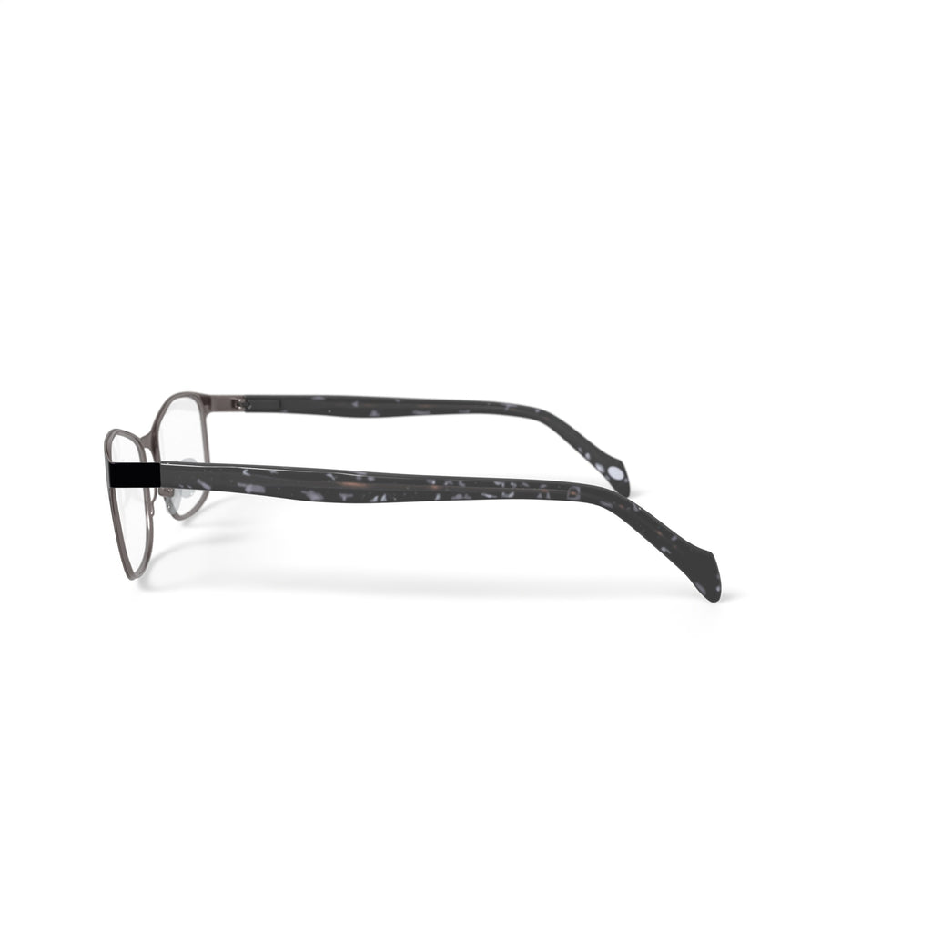 Women's Emma Rectangular Prescription Eyeglasses with Case, Black
