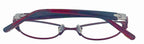 Womens Rectangle Red l Eyewear Frame J135 49mm