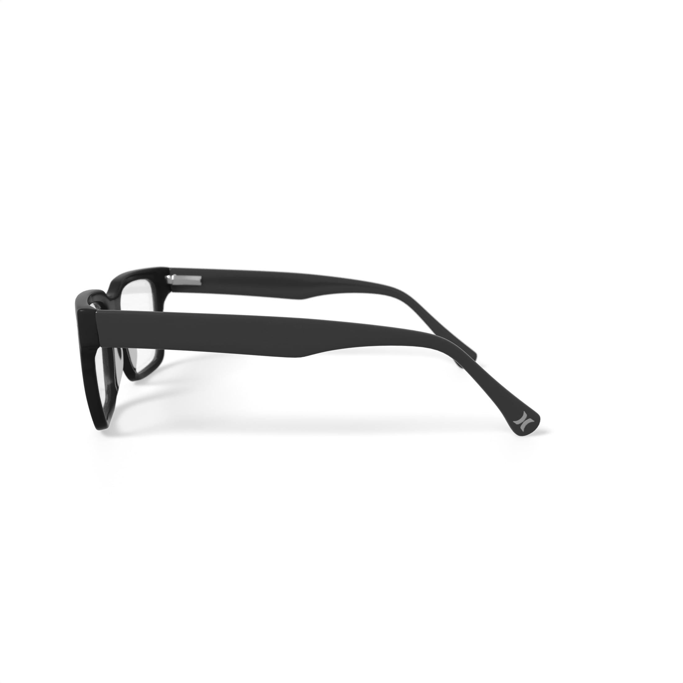 Hurley Men's HMO104 High Tide Prescription Eyeglasses with Case, Matte Black