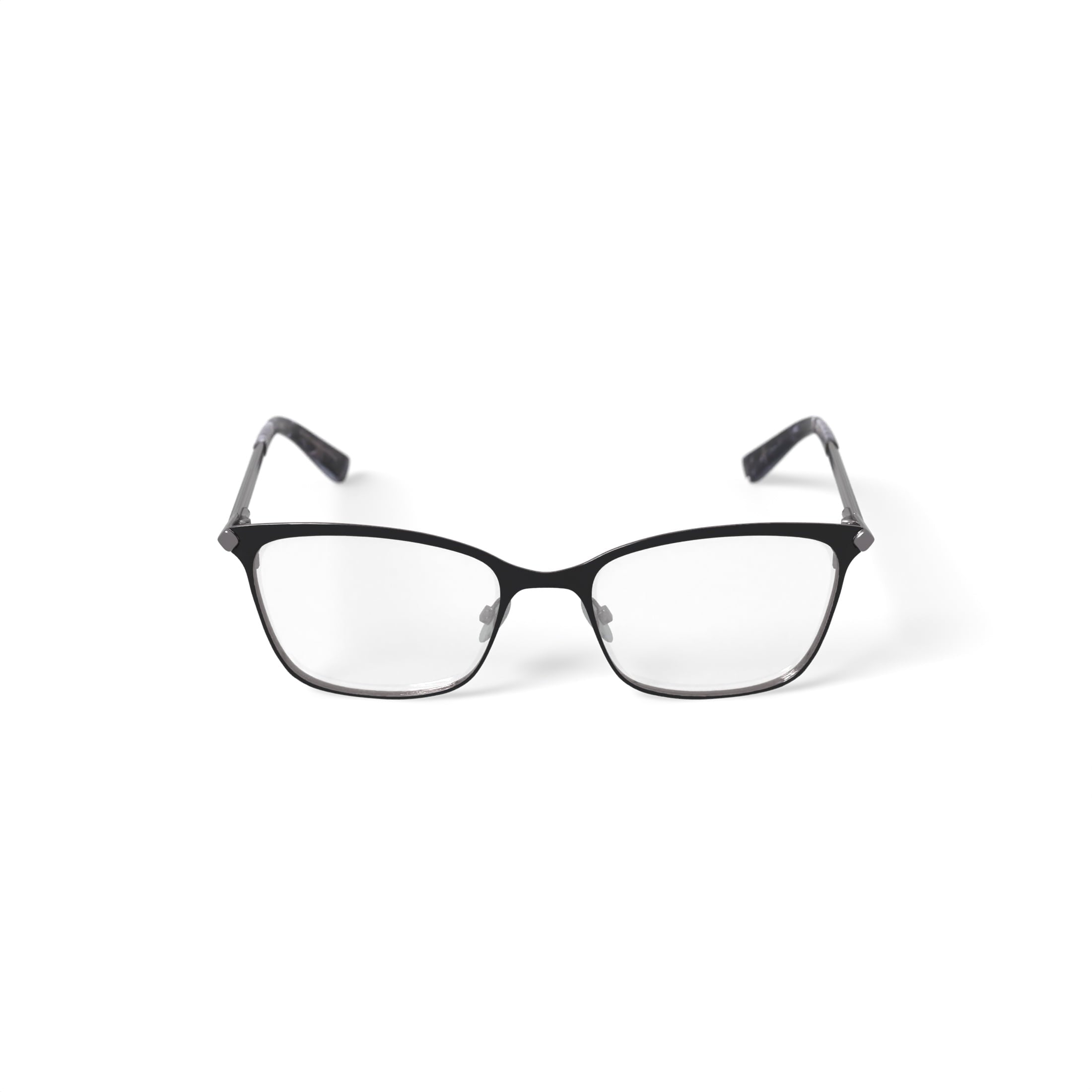 Women's NLO5012 Prescription Eyeglasses with Case, Black