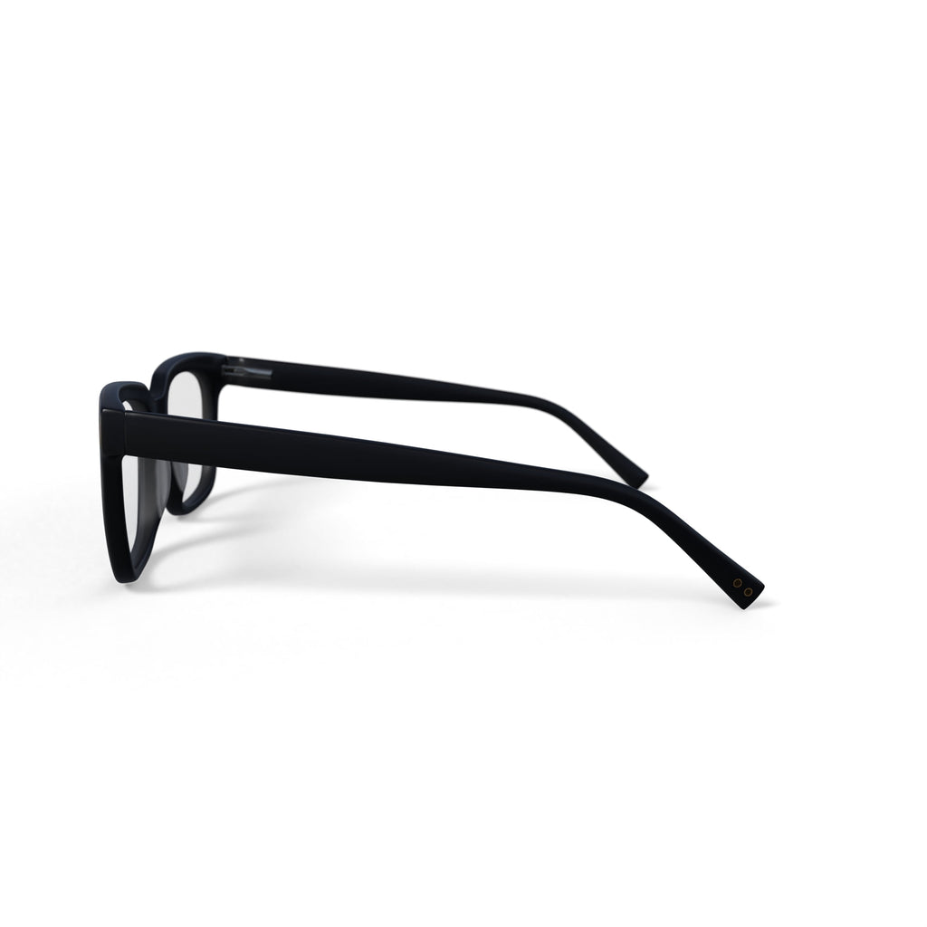 Reverb Men's RVMO5144 Prescription Eyeglasses with Case, Black