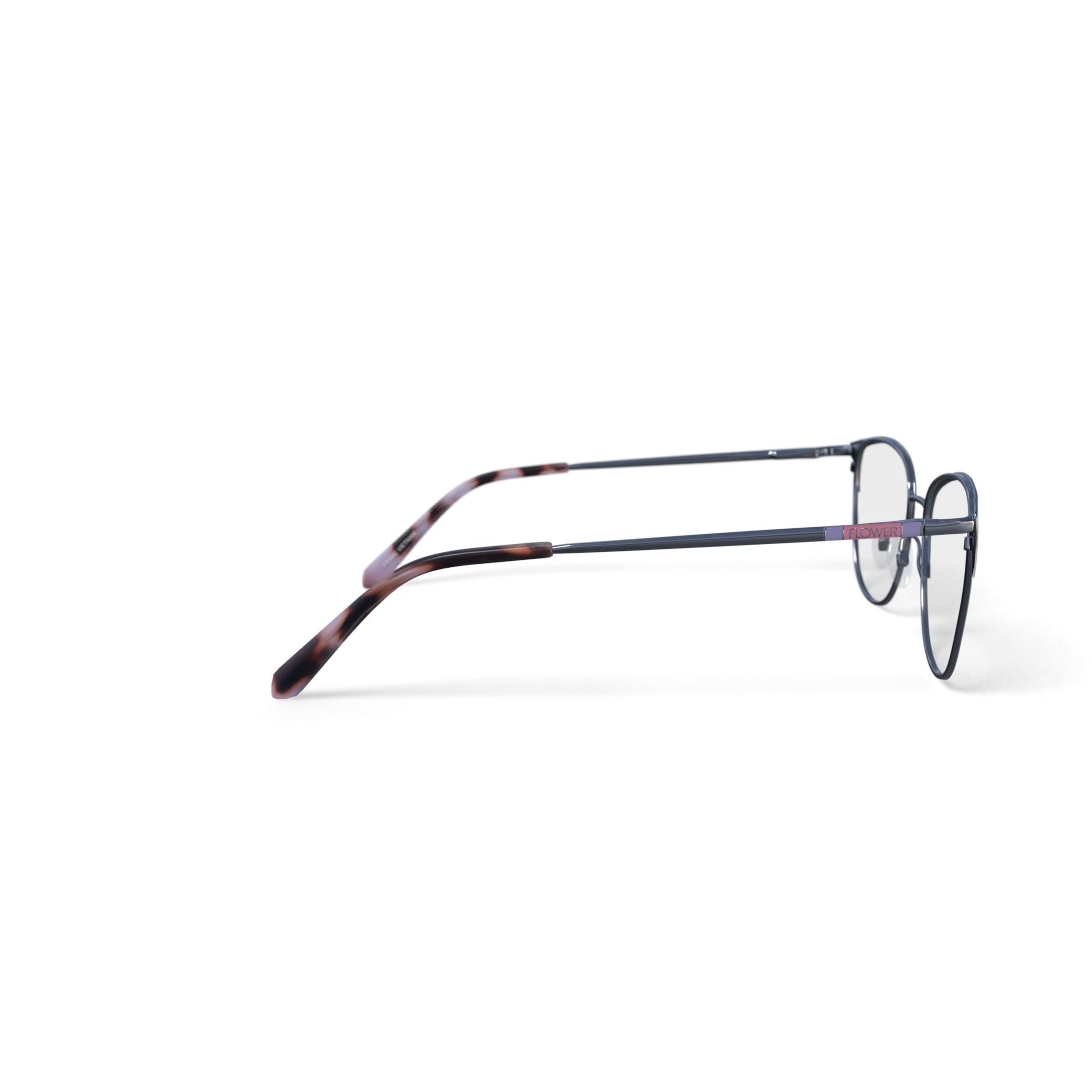 Flower Women's Sweet Pea Prescription Eyeglasses with Case, Nude