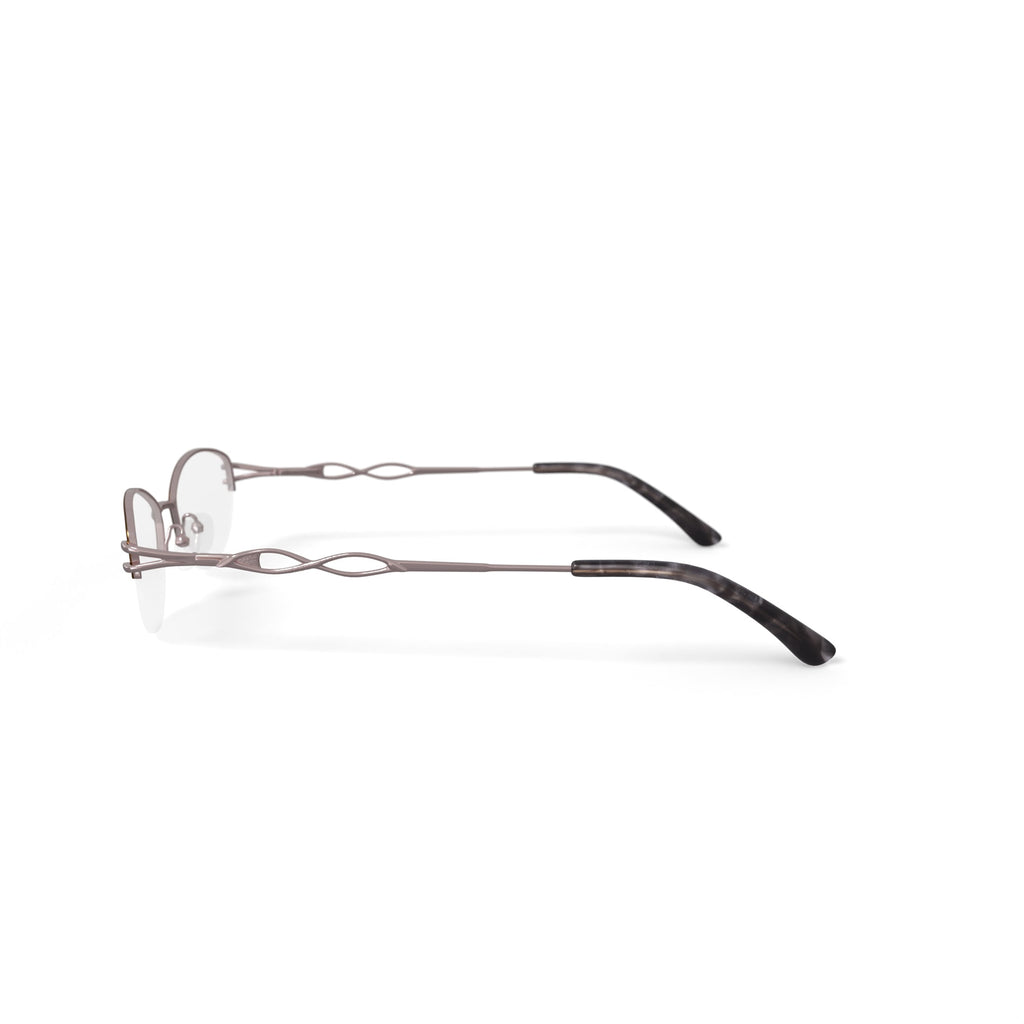 Visage Womens E209 Oval Prescription Eyeglasses with Case, Gold