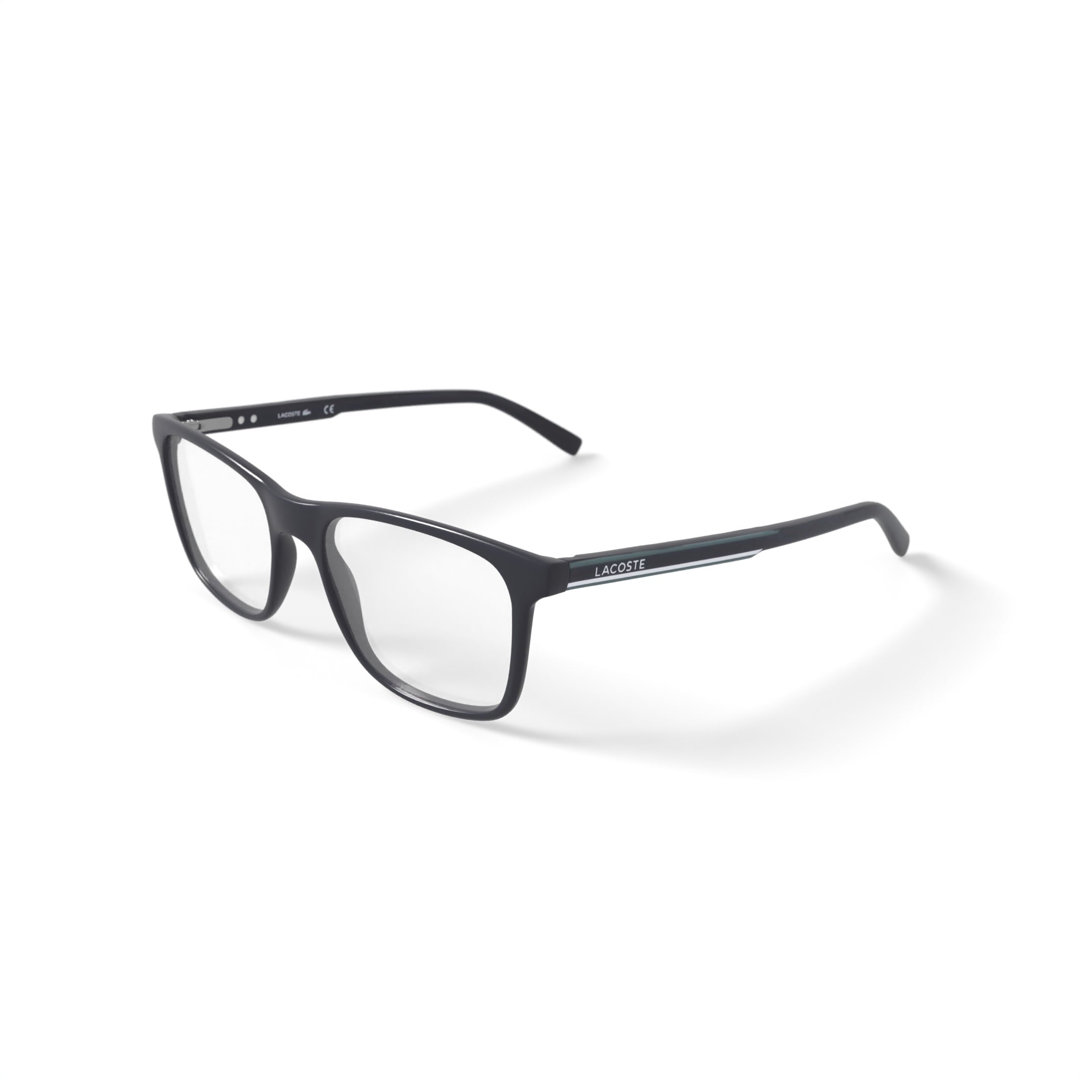 Lacoste Men's L2848G Prescription Eyeglasses with Case, Black