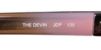 NEW BOBBI BROWN THE DEVIN WOMENS/LADIES CAT EYE FULL-RIM BROWN PINK FADE AUTHENTIC FAST SHIPPING CAT EYE FRAME DEMO LENSES 54-15-135 FLEXIBLE HINGES EYEGLASSES/SPECTACLES