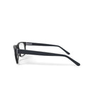 Men's DNA4012 Rectangular Prescription Eyeglasses with Case, Black
