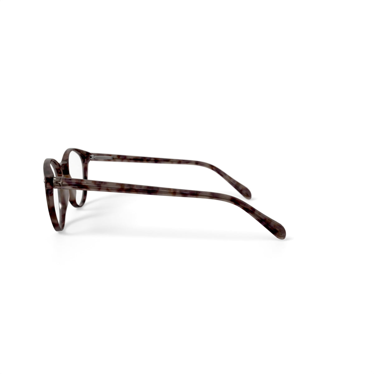 M America Women's Bijou Round Prescription Eyeglasses with Case, Light Tortoise