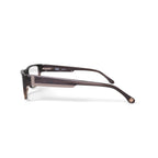 American Classics Mens Joplin Square Prescription Eyeglasses with Case, Brown