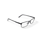 Men's W150 Browline Prescription Eyeglasses with Case, Black