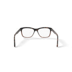 Flower Women's Square Eyeglasses, FLR6010, Lucy, Brown, 52-15-140, with Case