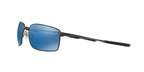 Oakley Rectangular l Sunglasses with Case, Size 60, Ice Iridium/Cement