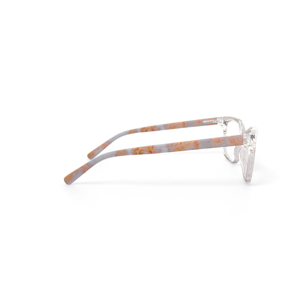 Elizabeth Arden Women's EA1202 Square Prescription Eyeglasses with Case, Beige