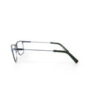 Timberland Men's TB1812-1 Square Prescription Eyeglasses with Case, Gunmetal