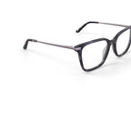 Women's MV022 Ash Square Prescription Eyeglasses with Case, Black Tortoise