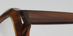 NEW BARTON PERREIRA CORDAY WOMENS/LADIES DESIGNER FULL-RIM BROWN DURABLE POPULAR DESIGN FRAME DEMO LENSES 52-16-140 EYEGLASSES/GLASSES