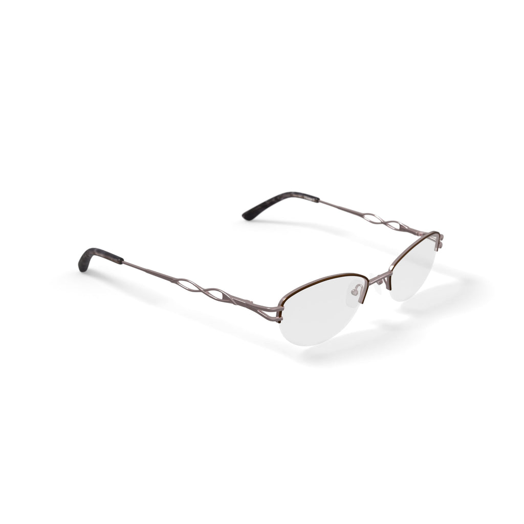 Visage Womens E209 Oval Prescription Eyeglasses with Case, Gold