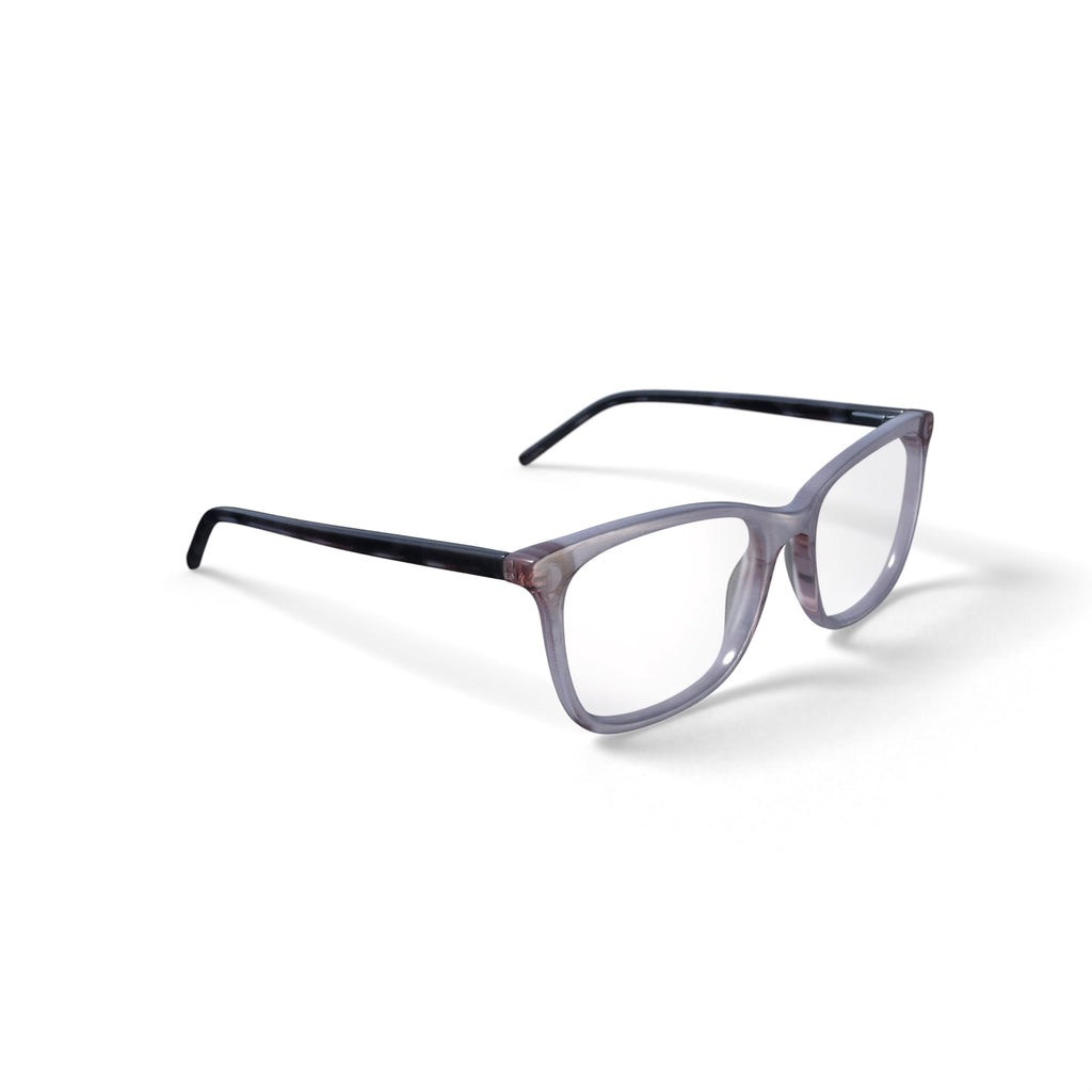 Women's Makena Rectangular Prescription Eyeglasses with Case, Nude