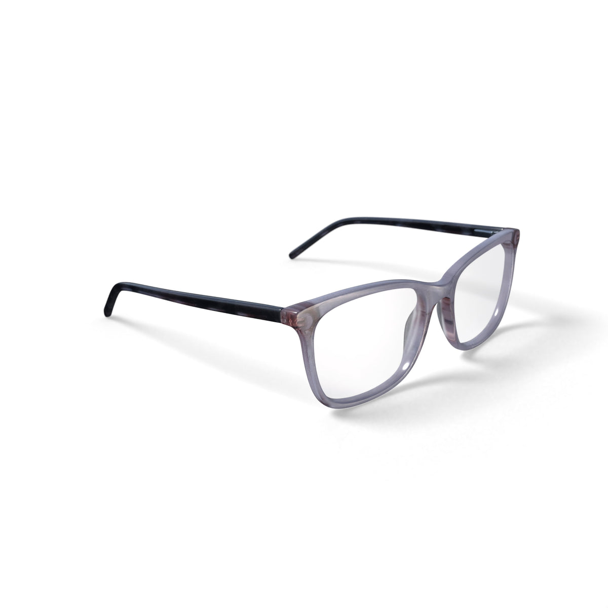 Women's Makena Rectangular Prescription Eyeglasses with Case, Nude
