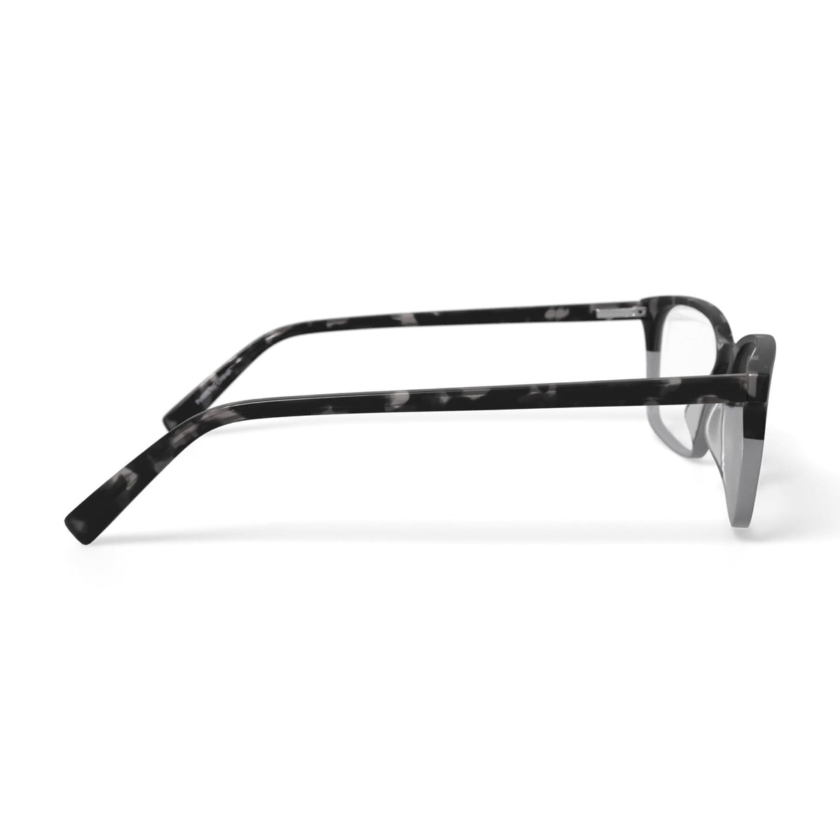 Men's BE120 Larch Square Prescription Eyeglasses with Case, Green Tortoise Gradient