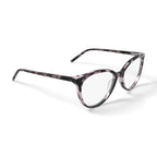 Women's DK5003 Prescription Eyeglasses with Case, Blush Pink Tortoise