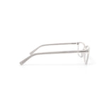 Men's BE118 Hawthorn Square Prescription Eyeglasses with Case, Crystal