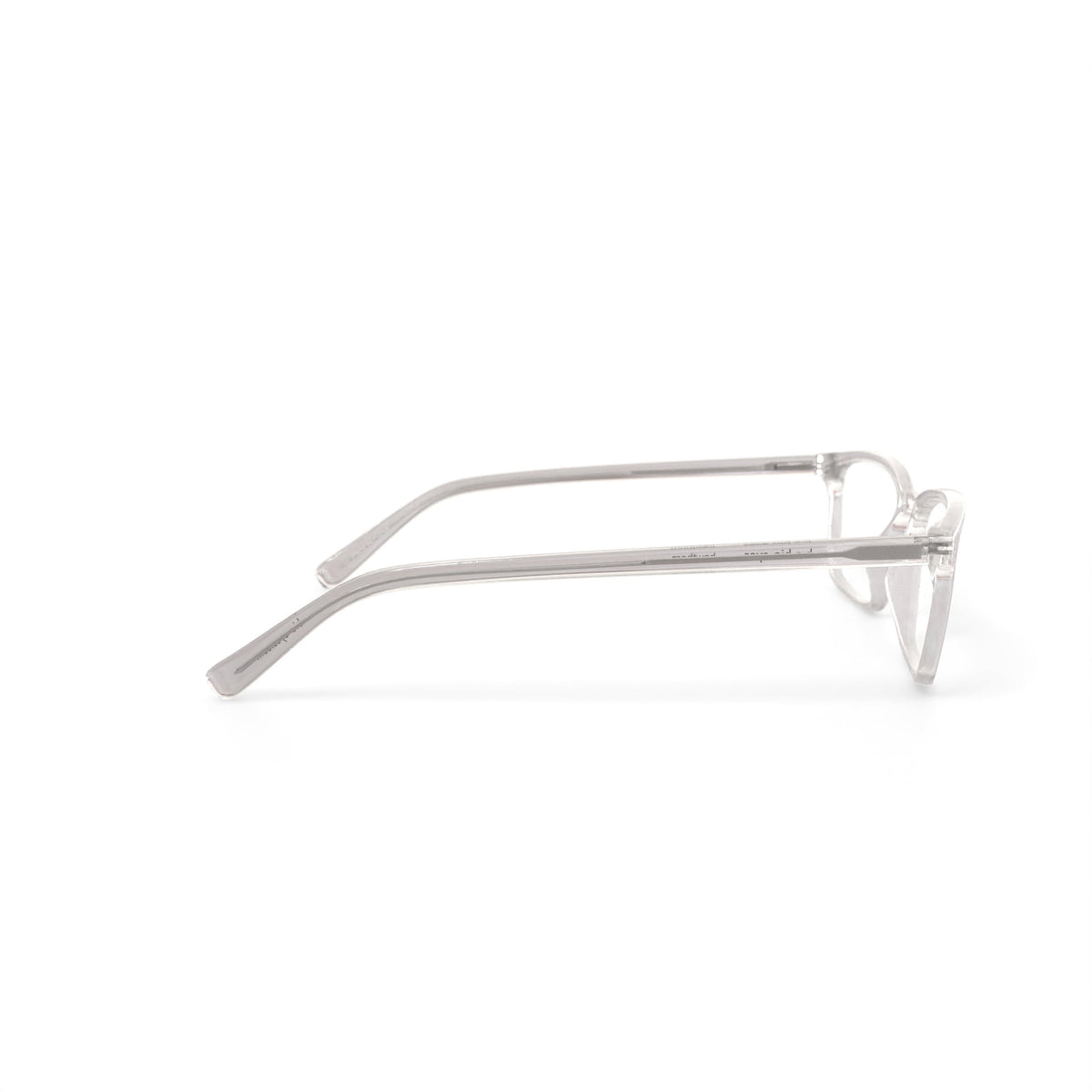 Men's BE118 Hawthorn Square Prescription Eyeglasses with Case, Crystal