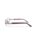 Women's M231 Oval Prescription Eyeglasses with Case, Cognac
